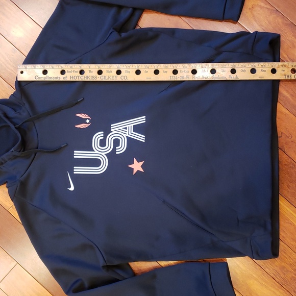 Nike Dri Fit hoodie sweatshirt. Men's Size XL. Kangaroo hand pocket - Picture 5 of 10